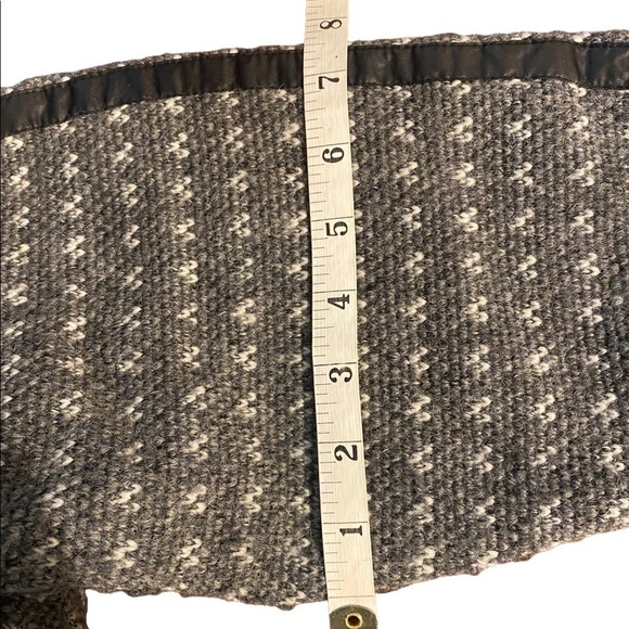 Luhta Wool Blend Full Zip Jacket Women’s Size XXL Gray Black Quilted Trim - Picture 11 of 14